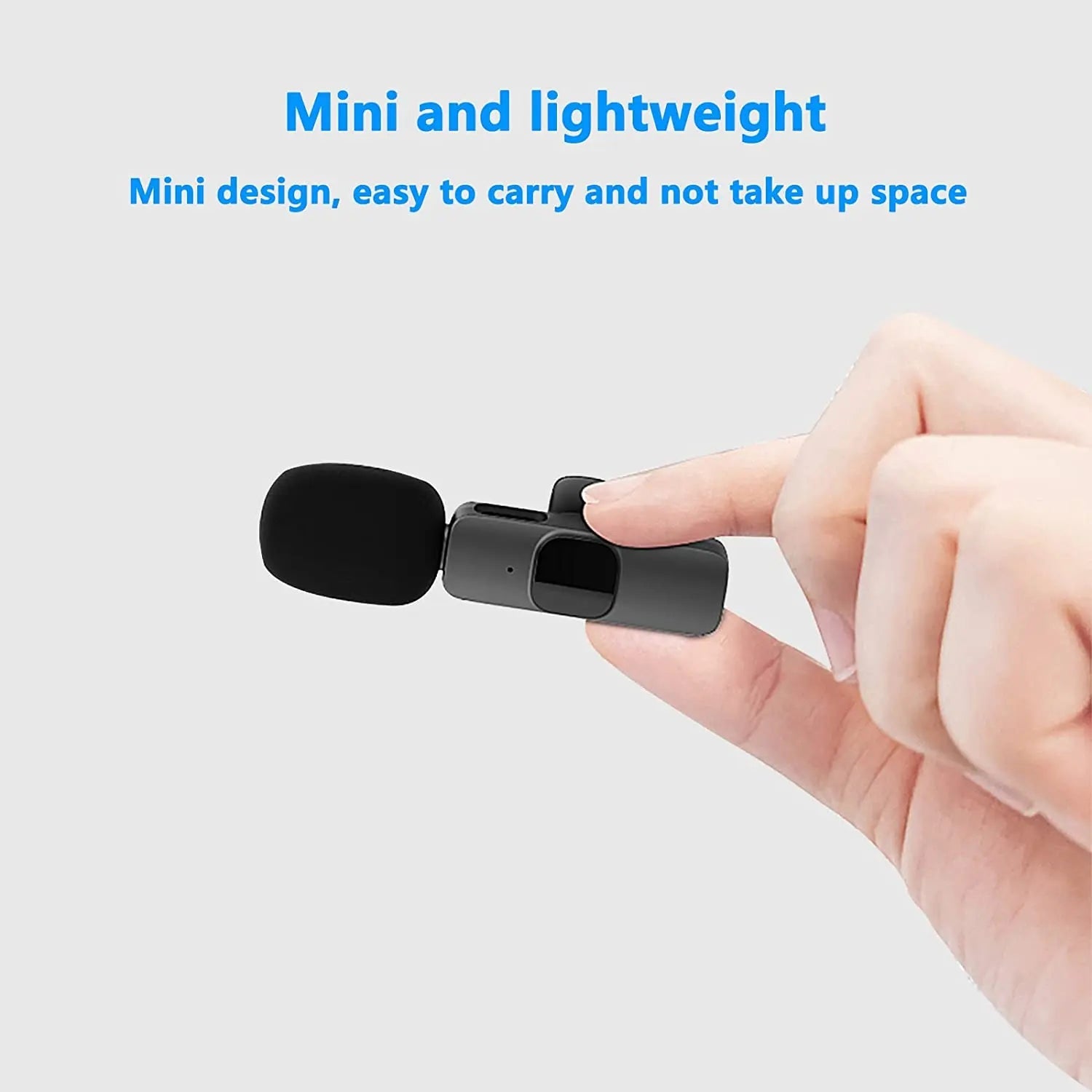Wireless Lavalier Lapel Microphone For IPhone IPad Professional Wireless Clip Mic - Cordless Omnidirectional Condenser Recording Mic For Interview Video Podcast Vlog YouTube - KilimanjaroStore.KilimanjaroStore.